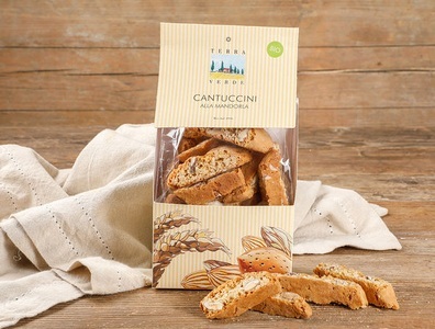 TERRA VERDE, Bio Cantucci con Mandorle, 150g, Bio Cantucci con Mandorle, 150g