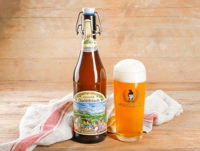 Brauerei Locher, Appenzeller Quöllfrisch naturtrüb, 50cl, Appenzeller Quöllfrisch naturtrüb, 50cl