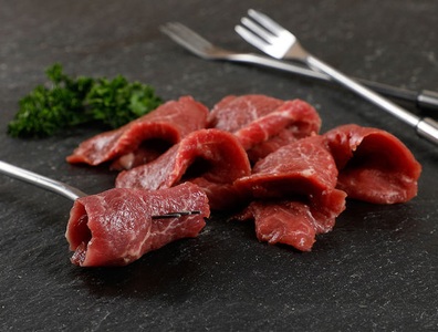 Boucherie Maillefer, Fondue Chinoise, Lammfleisch