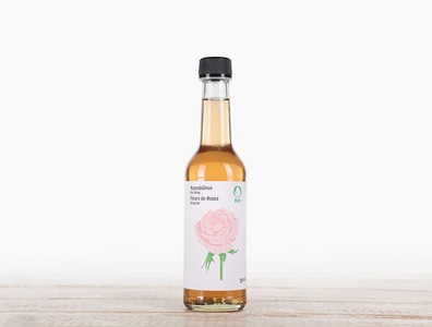 Haltbarmacherei, Bio Sirup Rosenblüten, 3.5dl, Bio Sirup Rosenblüten, 3.5dl