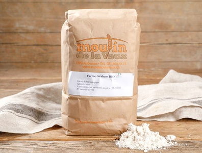 Moulin de la Vaux, Bio Grahammehl, 1kg, 