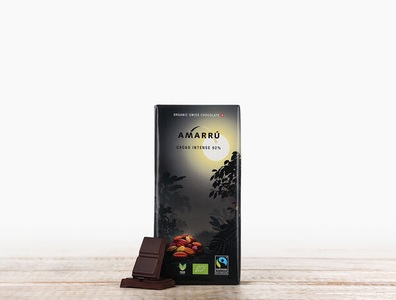PRONATEC, Bio AMARRÚ Dunkle Schoggi mit 92% Kakaogehalt, 80g, Bio AMARRÚ Dunkle Schoggi mit 92% Kakaogehalt, 80g