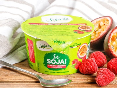Sojade, Bio So Soya! Himbeer-Passionfrucht, 150g, Bio So Soya! Himbeer-Passionfrucht, 150g