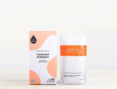 My.Yo, Bio Joghurt Ferment LactoPro+Inulin, pro- und prebiotisch, 6 Beutel, 30g, 
