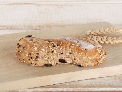 Bio-Bäckerei Neuhof, Bio Wurzelbrötli mit Kernen, 100g, Bio Wurzelbrötli mit Kernen, 100g