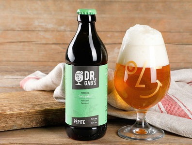 Brasserie Docteur Gab`s, Dr. Gab's Pale Ale - Pépite, 33cl, 