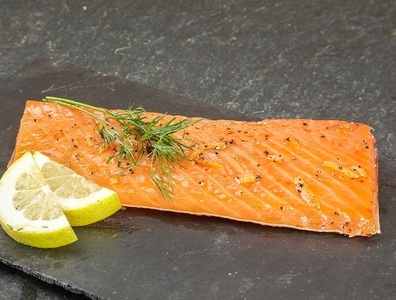 Lucas Poissons, Lachs Zitrone-Pfeffer, warm geräuchert, ca. 250g, 