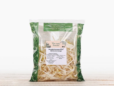 Biohof Schmid, Bio Moyashi Sprossen Mungobohnen, 250g, Bio Moyashi Sprossen Mungobohnen, 250g