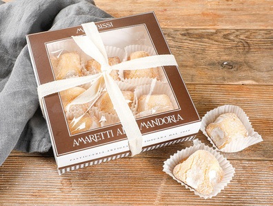 MARABISSI, Mandel-Amaretti handgemacht, 190g, Mandel-Amaretti handgemacht, 190g