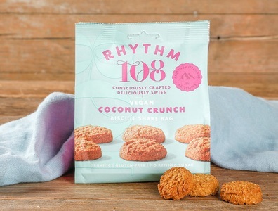 Rhythm 108, Bio Kokos-Cookie, 135g, 