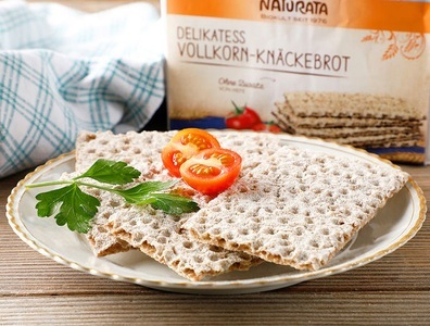 NATURATA, Naturata Vollkorn-Knäckebrot Delikatess Demeter, 250g, Naturata Vollkorn-Knäckebrot Delikatess Demeter, 250g