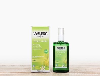 Weleda, Bio Deo Spray 24h Citrus, 100ml, Bio Deo Spray 24h Citrus, 100ml