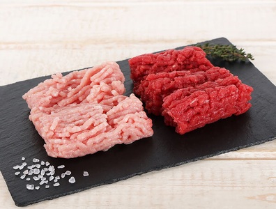 Minnig Metzgerei, Hackfleisch gemischt (Rind & Schwein), ca. 350g, Hackfleisch gemischt (Rind & Schwein), ca. 350g