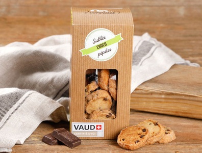 AFIRO, Sablés mit Schokoladenstücken, 200g, 