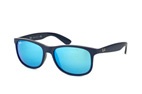 Ray-Ban, Ray-Ban RB4202 - 615355 Blue Mirror 55/17, Ray-Ban Andy RB4202 615355 55