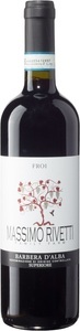 Massimo Rivetti, Massimo Rivetti Barbera D'Alba Superiore DOC - 150cl - Piemont, Italien, Massimo Rivetti Barbera D'Alba Superiore DOC - 150cl - Piemont, Italien