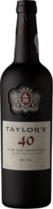 Taylor's Port Wine, Tawny 40 years old - Taylor's Port Wine - 37.5 cl - Süsswein - Douro, Portugal, Taylor's Port Wine Tawny 40 years old - 37.5cl, Portugal