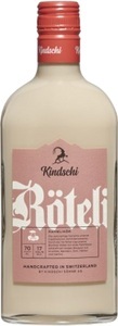 Kindschi Söhne AG, Bündner RAHM Röteli Likör 70 cl / 17 % Schweiz, Kindschi Bündner Rahm Röteli Liqueur - 70cl, Schweiz