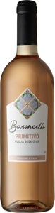 Baroncelli, Primitivo Salento rosato IGT 2017 - Baroncelli - 75 cl - Roséwein - Apulien, Italien, Baroncelli Primitivo Salento rosato IGT - 75cl - Apulien, Italien