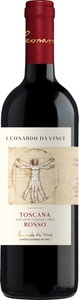 Cantine Leonardo da Vinci, Rosso Toscana IGT Vitruviano 2017 - Cantine Leonardo da Vinci - 75 cl - Rotwein - Toskana, Italien, Cantine Leonardo da Vinci Rosso Toscana IGT Vitruviano - 75cl - Toskana, Italien