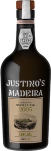 Justino's Madeira Wines, Justino's Madeira Wines Single Cask Sercial Madeira - Dry - 50cl - Madeira, Portugal, 
