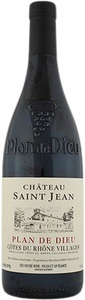 Château Saint-Jean, Château Saint-Jean Plan de Dieu Cotes-du-Rhone Villages AOC - 75cl - Côtes du Rhône, Frankreich, Château Saint-Jean Plan de Dieu Cotes-du-Rhone Villages AOC - 75cl - Côtes du Rhône, Frankreich