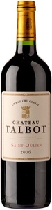 Château Talbot, Château Talbot Chateau Talbot 4e Grand Cru Classe St-Julien AOC - 75cl - Bordeaux, Frankreich, Château Talbot Chateau Talbot 4e Grand Cru Classe St-Julien AOC - 75cl - Bordeaux, Frankreich