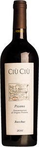 Ciù Ciù, Ciù Ciù Piceno Rosso Bacchus DOC - 75cl - Marche, Italien, Ciù Ciù Piceno Rosso Bacchus DOC - 75cl - Marche, Italien