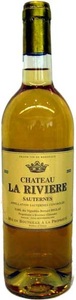 Château La Rivière, Château La Rivière Chateau la Riviere Sauternes AOC - 37.5cl - Bordeaux, Frankreich, Château La Rivière Chateau la Riviere Sauternes AOC - 37.5cl - Bordeaux, Frankreich
