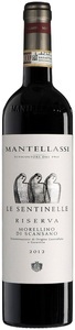 Fattoria Mantellassi, Fattoria Mantellassi Le Sentinelle Morellino di Scansano Riserva - 75cl - Toskana, Italien, 