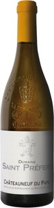 Saint Préfert, Saint Préfert Châteauneuf du Pape Blanc 2014, Domaine St. Préfert Châteauneuf-du-Pape Blanc - 75cl - Côtes du Rhône, Frankreich