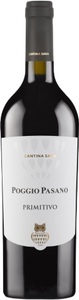 Cantina Sava, Cantina Sava Poggio Pasano Primitivo Puglia IGP - 75cl - Apulien, Italien, Cantina Sava Poggio Pasano Primitivo Puglia IGP - 75cl - Apulien, Italien