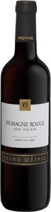 Provins, Provins Humagne rouge du Valais AOC Grand Metral - 50cl - Wallis, Schweiz, 