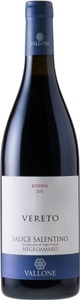 Vallone, Vallone Salice Salentino Riserva DOP Vereto - 75cl - Apulien, Italien, Vallone Salice Salentino Riserva DOP Vereto - 75cl - Apulien, Italien