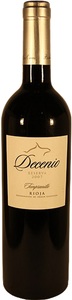 Bodegas Las Orcas, Decenio Reserva Rioja DO Bodegas Las Orcas - 2010 - Oberer Ebro, Spanien