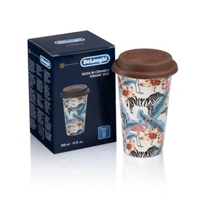 DELONGHI, De'Longhi Thermobecher Animals DLSC067, De'Longhi Doppelwandiger Keramikbecher 300 ml