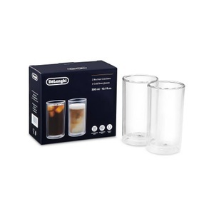 De'Longhi Cold Brew Doppelwand-Gläser 300 ml