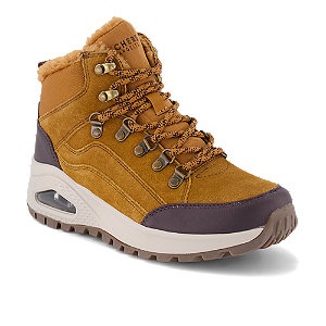 Skechers, Skechers Uno Rugged Winter Feels Damen Schnürboot Braun, 