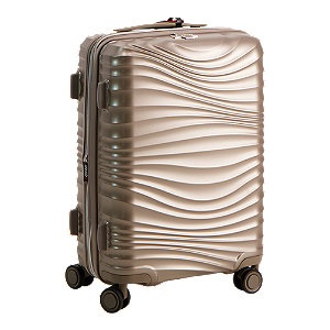 undefined, Hartschalenkoffer,SpinnerUnisexChampagner55CM, SWISS BAG COMPANY - Hartschalenkoffer, Spinner, 55 CM, Champagner