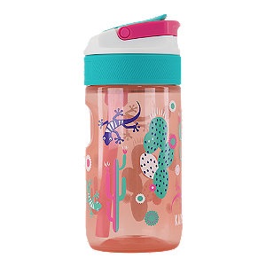 Kambukka, Kambukka Lagoon Cactus Gekko Mädchen Trinkflasche 400ml, Kambukka - Lagoon 400ml, Cactus Gekko, 300 ml