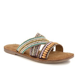 Varese, Varese Damen Pantolette Braun, Varese Damen Pantolette Braun