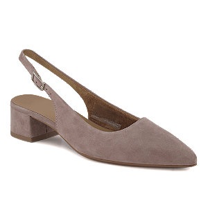 Tamaris Damen Sling Pumps Taupe