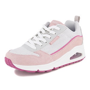 Skechers, Skechers Sneaker »UNO-2 MUCH FUN«, mit Air Cooled Memory Foam, Skechers Uno Damen Sneaker Rosa