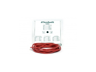 Theraband, TheraBand Tubing rot, mittel 7.5 m, TheraBand Tubing rot mittel 7.5m (1 Stk)