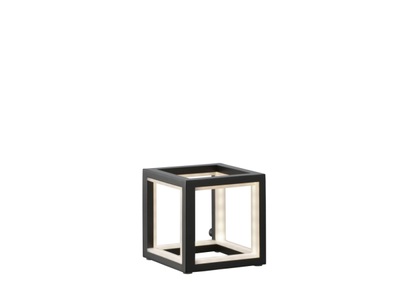 Sompex, LED-Tischleuchte Delux, schwarz, 12 cm, Sompex, Tischlampe, Sompex DELUX T LED 3,6W SCHW, 12x12CM Tischlampe,