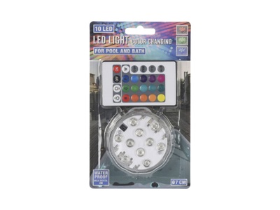 undefined, LED Pool Beleuchtung mit Fernsteuerung, FS-STAR, Unsere Neuheiten, FS-STAR Lampe wasserdicht mit LED, Produkte & Wohnen