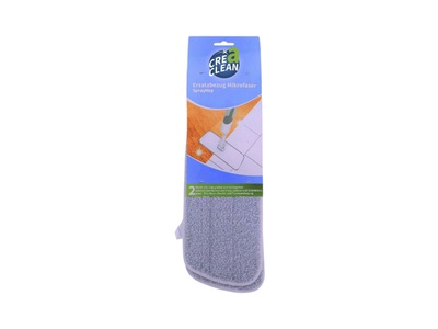 CREaCLEAN, CREaCLEAN, Unsere Neuheiten, CREaCLEAN Mikrofaser Universal Wischbezug für SprayMop 2er Set, Produkte & Wohnen, Calgonit - Mikrofaser Universal Wischbezug für SprayMop 2er Set, One Size