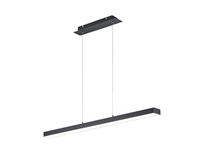 TRIO LEUCHTEN, Hängelampe schwarz vierstufig dimmbar inkl. LED mit Tastdimmer - Oganda