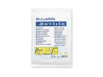 undefined, Abdeckplane Standard, Abdeckfolie, gefaltet, 4m x 5m, 20m², Color Expert, Unsere Neuheiten, Color Expert Abdeckplane HDPE Standard 4x5m, Produkte & Wohnen