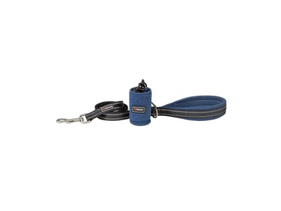 Freedog, Freedog, Hund Unterwegs, Freedog Kurzleine Shiva aus Nylon blau 120x2.5cm, Produkte & Wohnen